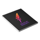 Bücher von Moriarty Note pad ombre Notizblock (angewinkelt)