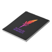 Bücher von Moriarty Note pad ombre Notizblock (Rotiert)
