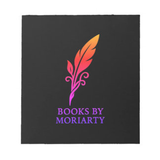 Bücher von Moriarty Note pad ombre Notizblock
