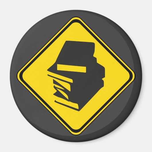 Bücher voraus! magnet (Vorne)