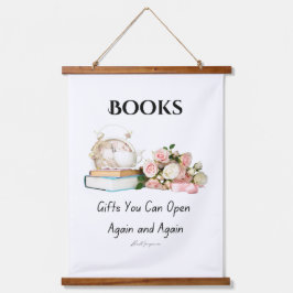 Bücher Wandteppiche