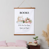 Bücher Wandteppiche (Schlafzimmer)