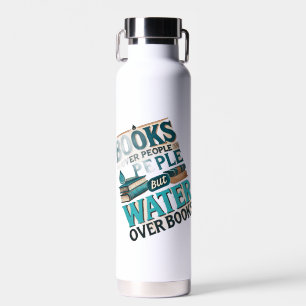 Bücher, Wasser, Gleichgewicht Trinkflasche