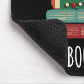 Bücher Weihnachtsbaum Merry Bookmas Mousepad (Ecke)