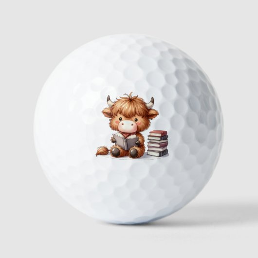 Bücher zum Lesen von Kuh Golfball (Vorderseite)
