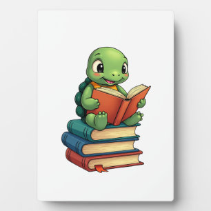 Bücher zum Lesen von Schildkröten (3) Fotoplatte