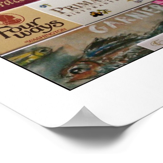 Bücher zuordnen poster (Ecke)