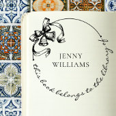 Bücher zur Bibliothek zum Individuelle Name von Vi Permastempel