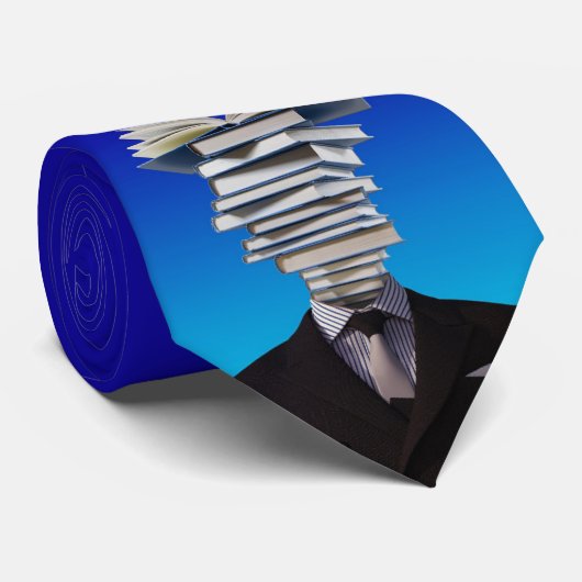 Bücherbibliothekelehrer Necktie Krawatte (Gerollt)