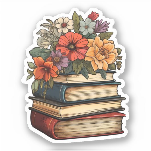 Bücherbilderfassung Aufkleber (Vorderseite)