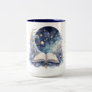 Bücherdesign Zweifarbige Tasse