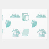 Büchergestaltung Geschenkpapier Set (Vorderseite 2)