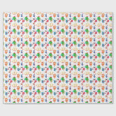 Büchergewebe Geschenkpapier (Flach)