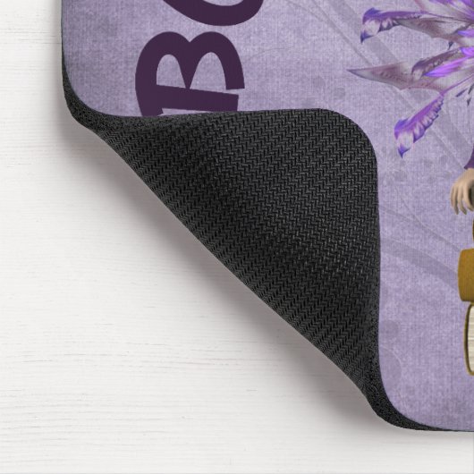 Bücherjunky Mousepad (Ecke)