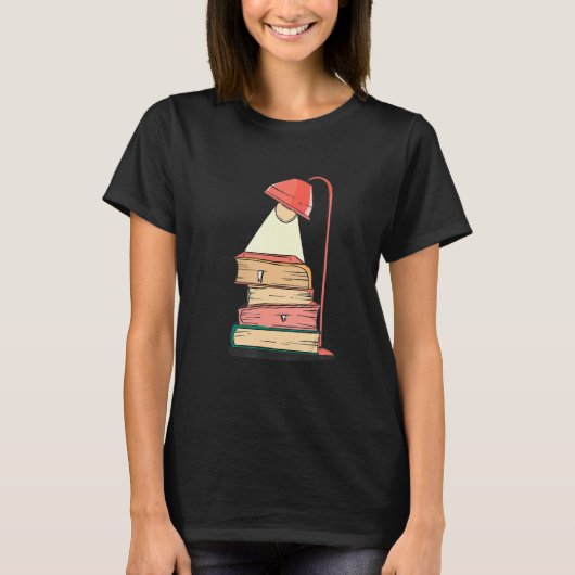 Bücherleser Buch 1 T-Shirt (Vorderseite)