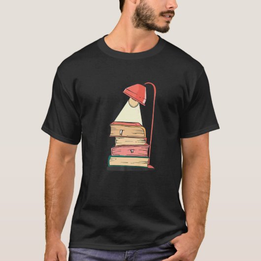 Bücherleser Buch 1 T-Shirt (Vorderseite)