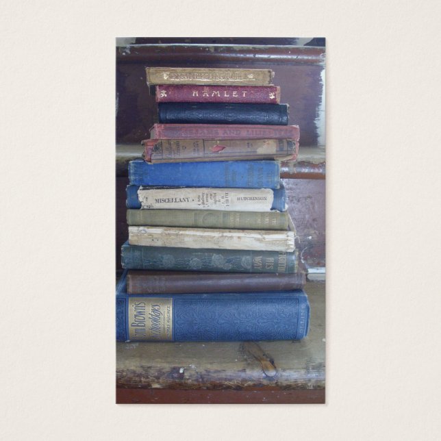 Bücherliebhaber (Vorderseite)