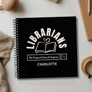 Bücherliebhaber Bibliothekar Lustiger Spruch Spira Notizblock