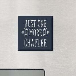 Bücherliebhaber-Geschenk Lustig Nur noch ein Kapit Magnet