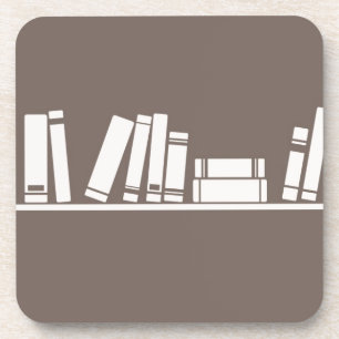 Bücherliebhaber! Getränkeuntersetzer