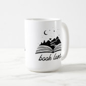 Bücherliebhaber kaffeetasse (VorderseiteRechts)