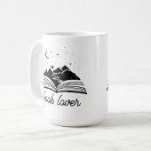 Bücherliebhaber kaffeetasse (Vorderseite Links)