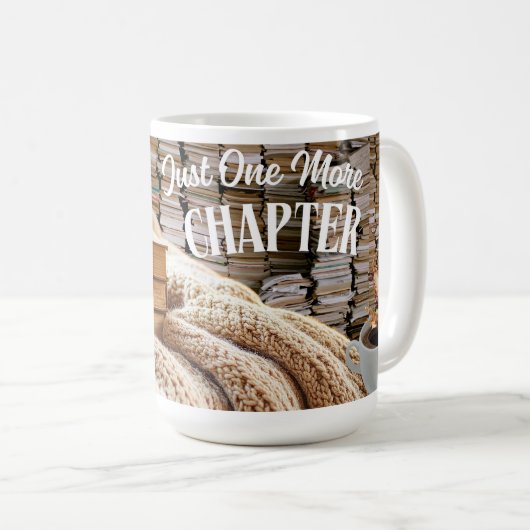 Bücherliebhaber Kaffeetasse (VorderseiteRechts)