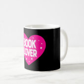 Bücherliebhaber Kaffeetasse (VorderseiteRechts)