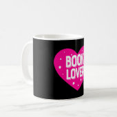 Bücherliebhaber Kaffeetasse (Vorderseite Links)