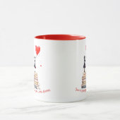 Bücherliebhaber-Kaffeetasse Tasse (Zentrum)