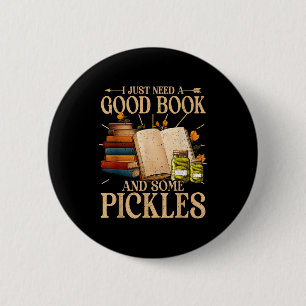Bücherliebhaber lesen brauchen ein gutes Buch und  Button