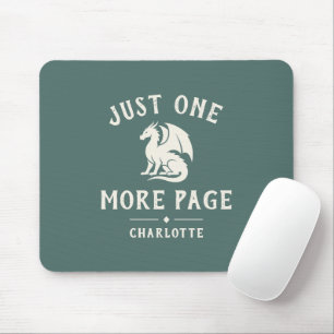 Bücherliebhaber Lustiger Spruch Fantasy Leser Mousepad
