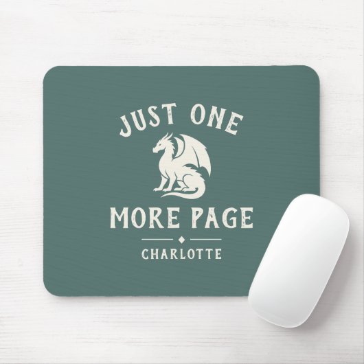 Bücherliebhaber Lustiger Spruch Fantasy Leser Mousepad (Mit Mouse)