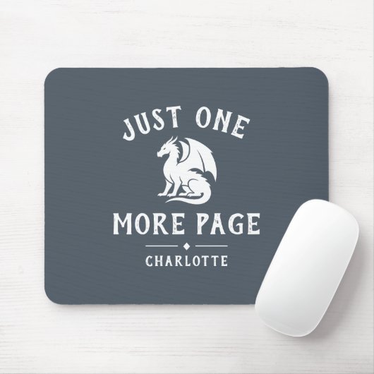 Bücherliebhaber Lustiger Spruch Fantasy Leser Mousepad (Mit Mouse)