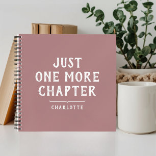 Bücherliebhaber Lustiger Spruch Staubiges Rosa Spi Notizblock