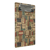 Bücherliebhaber   mini klemmbrett (Schrägansicht)