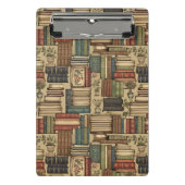 Bücherliebhaber   mini klemmbrett (Vorderseite)