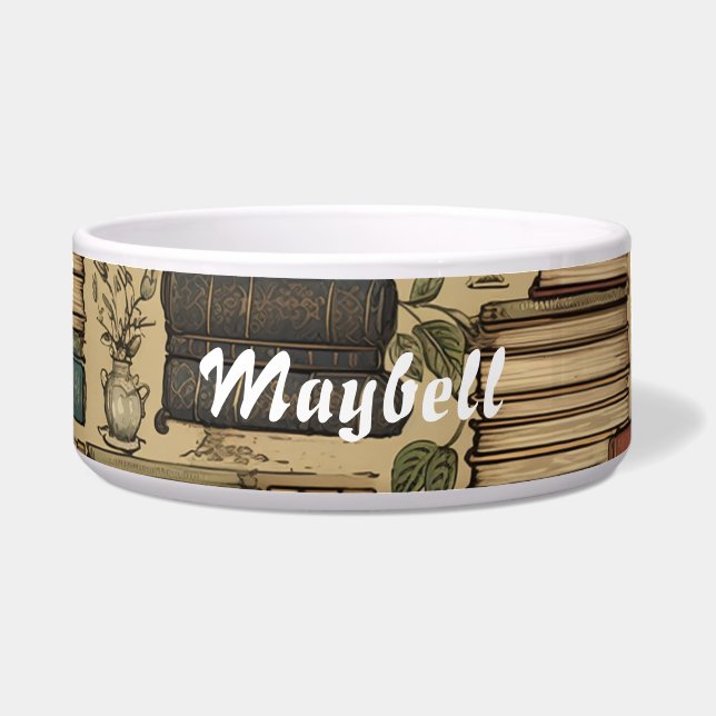 Bücherliebhaber  napf (Vorderseite)