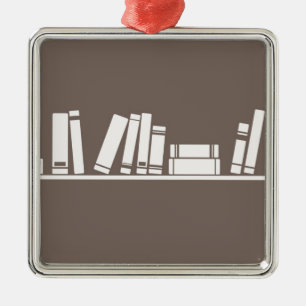 Bücherliebhaber! Ornament Aus Metall