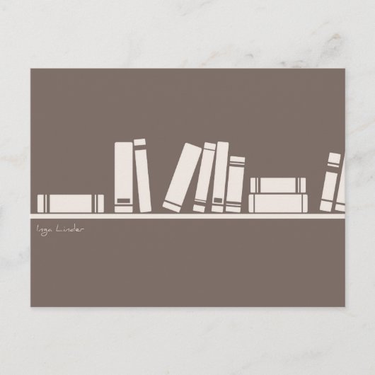 Bücherliebhaber! Postkarte (Vorderseite)