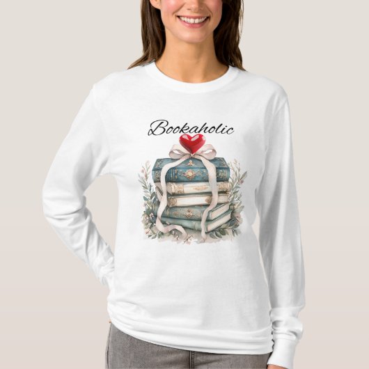 Bücherliebhaber Pullover, Bücher Pullover, Geschen T-Shirt (Vorderseite)