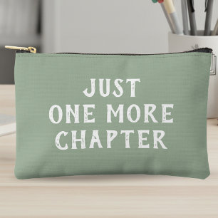 Bücherliebhaber Spruch Ein Kapitel Mehr Sagegrün Zubehörtasche