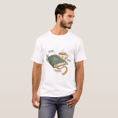 Bücherliebhaber T-Shirt (Vorne ganz)