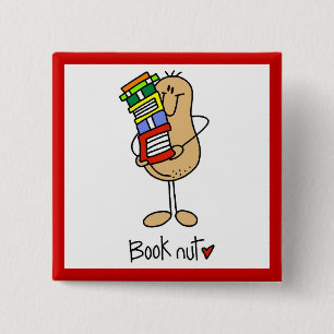 Bücherliebhaber T-Shirts und Geschenke Button