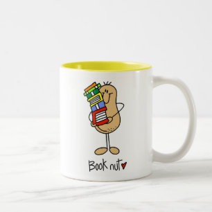 Bücherliebhaber T-Shirts und Geschenke Zweifarbige Tasse