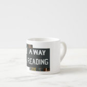 Bücherliebhaber-Tasse Espressotasse (Vorderseite Rechts)