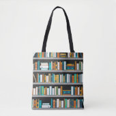 Bücherliebhaber Tote Bag Tasche (Vorderseite)