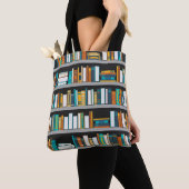 Bücherliebhaber Tote Bag Tasche (Von Nahem)