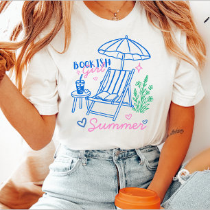 Bücherliebhaberin Sommer Strandurlaub Leserin T-Shirt