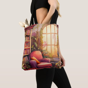 Bücherliebhabers Paradies: Vintage Charme Tasche